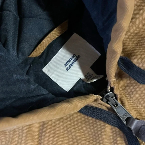 Heavy duty canvas jacket